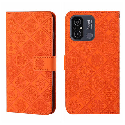 Ethnic Style Embossed Pattern Leather Phone Case, For Samsung Galaxy A24 4G, For Xiaomi Redmi 12C, For Xiaomi Redmi Note 12 4G Global