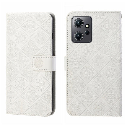 Ethnic Style Embossed Pattern Leather Phone Case, For Samsung Galaxy A24 4G, For Xiaomi Redmi 12C, For Xiaomi Redmi Note 12 4G Global