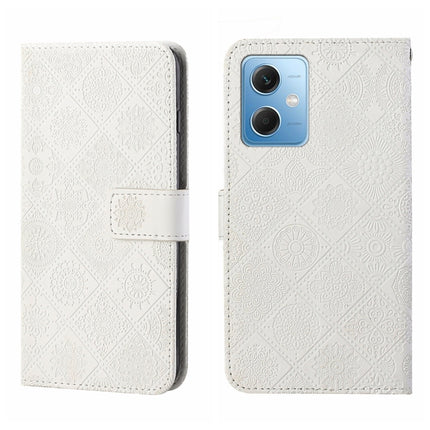 Ethnic Style Embossed Pattern Leather Phone Case, For Xiaomi Redmi Note 12 5G Global/Poco X5, For Xiaomi Redmi Note 12 Pro 5G/Poco X5 Pro