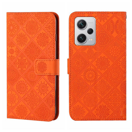Ethnic Style Embossed Pattern Leather Phone Case, For Xiaomi Redmi Note 12 5G Global/Poco X5, For Xiaomi Redmi Note 12 Pro 5G/Poco X5 Pro