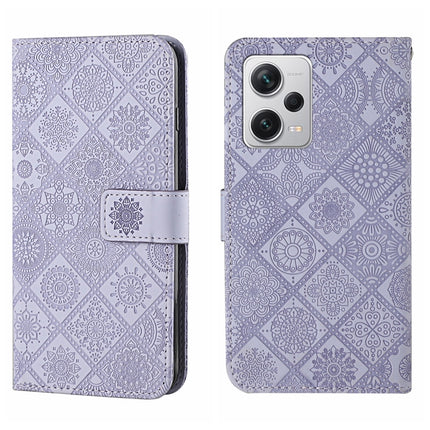 Ethnic Style Embossed Pattern Leather Phone Case, For Xiaomi Redmi Note 12 5G Global/Poco X5, For Xiaomi Redmi Note 12 Pro 5G/Poco X5 Pro