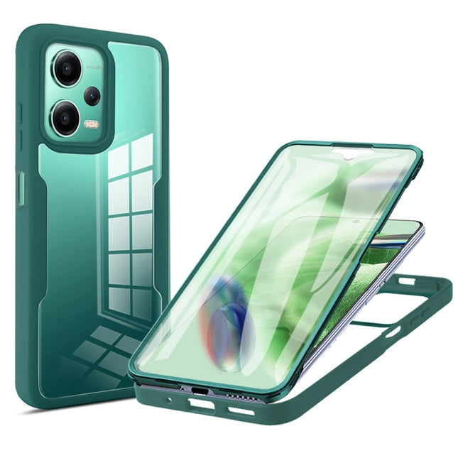 Acrylic + TPU 360 Degrees Full Coverage Phone Case, For Xiaomi Redmi Note 12 5G / Poco X5, For Xiaomi Redmi Note 12 Pro 5G / Poco X5 Pro, For Samsung Galaxy A34 5G