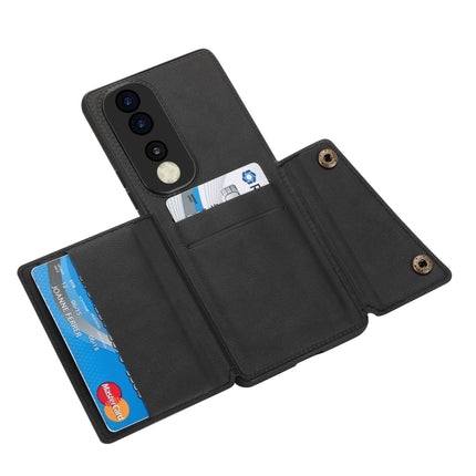 Double Buckle Magnetic Phone Case, For Honor 80, For Honor 80 Pro