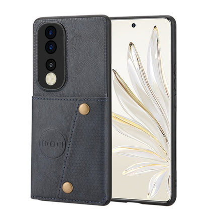 Double Buckle Magnetic Phone Case, For Honor 80, For Honor 80 Pro