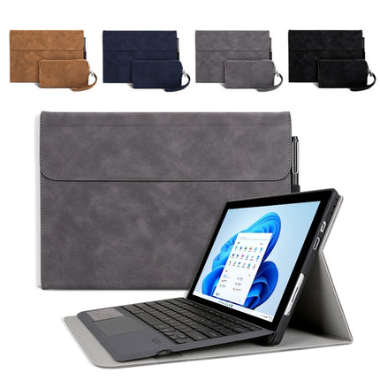 Sheepskin All-Inclusive Shockproof Protective Case with Power Bag, For Microsoft Surface Go 3 / 2 / 1, For Microsoft Surface Pro X, For Microsoft Surface Pro 8, For Microsoft Surface Pro 7+ / 7 / 6 / 5 / 4
