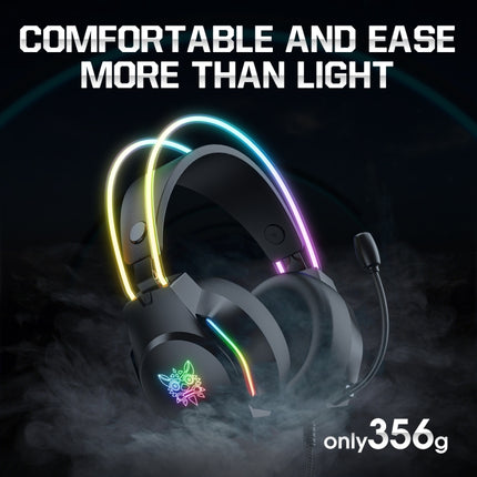 X26 USB+3.5mm RGB Wired Gaming Headset, X26