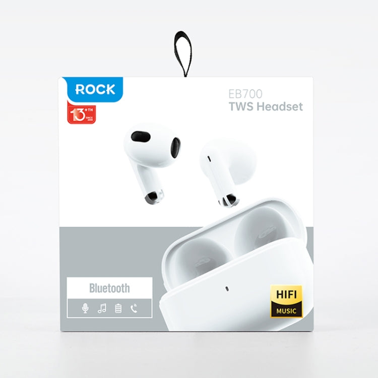 ROCK EB700 TWS Bluetooth 5.3 HIFI Music Earphones, EB700