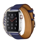 For Apple Watch Ultra 49mm / Series 8&7 45mm / SE 2&6&SE&5&4 44mm / 3&2&1 42mm / Blue