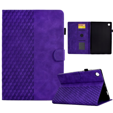 Rhombus Embossed Leather Tablet Case, For Huawei MatePad SE