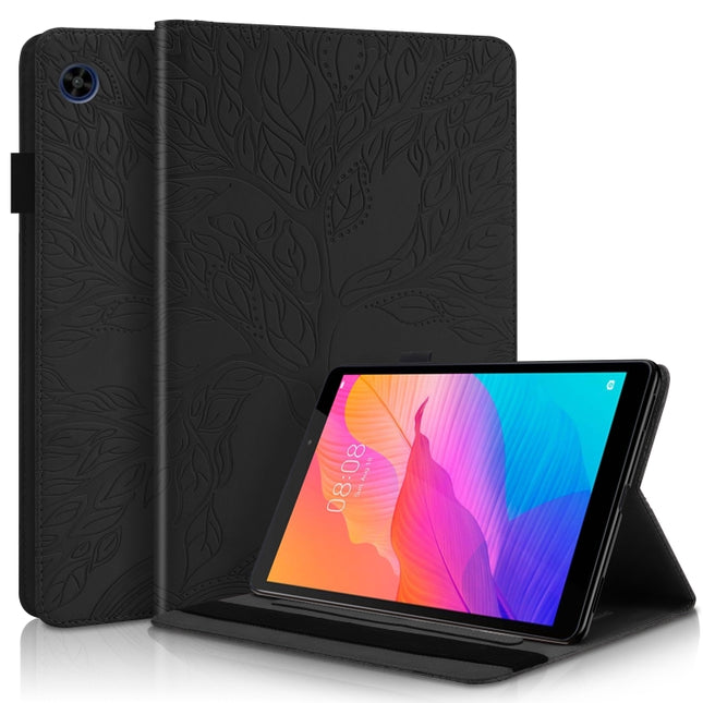 Life Tree Embossed Flip Leather Tablet Case, For Huawei Matepad SE 10.4 2022, For Lenovo Tab M9