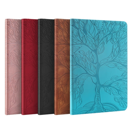 Life Tree Embossed Flip Leather Tablet Case, For Huawei Matepad SE 10.4 2022, For Lenovo Tab M9