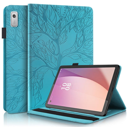 Life Tree Embossed Flip Leather Tablet Case, For Huawei Matepad SE 10.4 2022, For Lenovo Tab M9