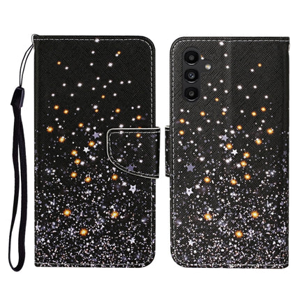 Colored Drawing Pattern Flip Leather Phone Case, For Samsung Galaxy A24 4G