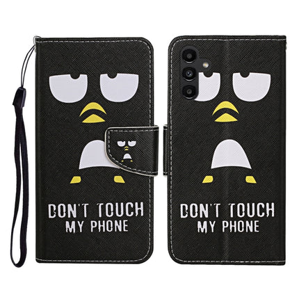 Colored Drawing Pattern Flip Leather Phone Case, For Samsung Galaxy A24 4G