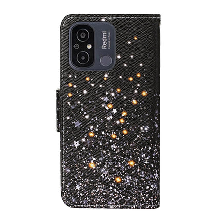 Colored Drawing Pattern Flip Leather Phone Case, For Xiaomi Redmi 12C