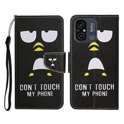 Colored Drawing Pattern Flip Leather Phone Case, For Xiaomi Redmi 12C