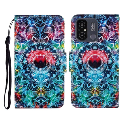 Colored Drawing Pattern Flip Leather Phone Case, For Xiaomi Redmi 12C
