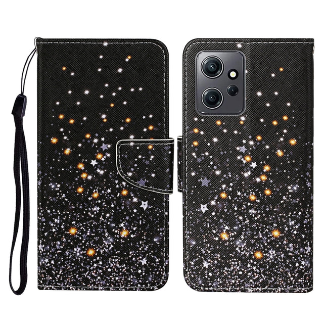 Colored Drawing Pattern Flip Leather Phone Case, For Xiaomi Redmi Note 12 4G Global