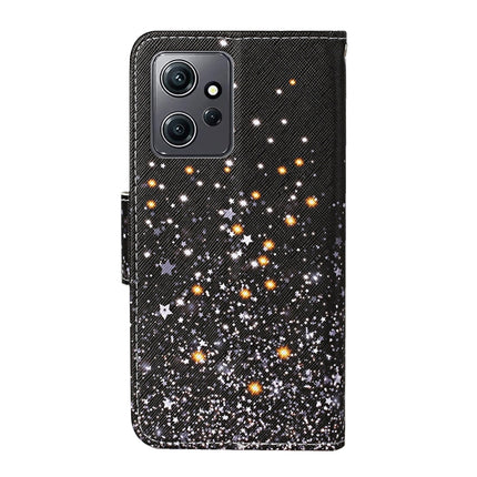Colored Drawing Pattern Flip Leather Phone Case, For Xiaomi Redmi Note 12 4G Global