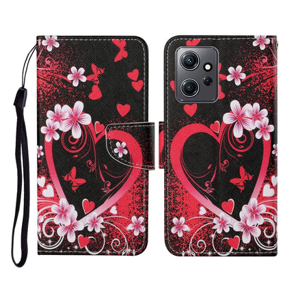 Colored Drawing Pattern Flip Leather Phone Case, For Xiaomi Redmi Note 12 4G Global