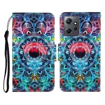 Colored Drawing Pattern Flip Leather Phone Case, For Xiaomi Redmi Note 12 4G Global