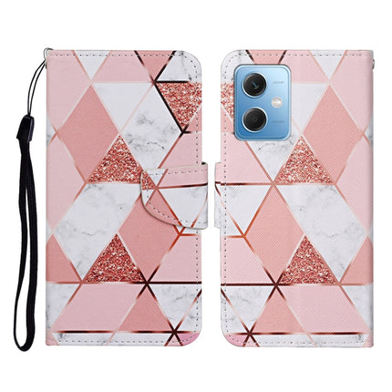 Colored Drawing Pattern Flip Leather Phone Case, For Xiaomi Redmi Note 12 5G Global/Poco X5