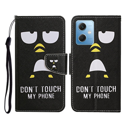 Colored Drawing Pattern Flip Leather Phone Case, For Xiaomi Redmi Note 12 5G Global/Poco X5