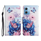For Xiaomi Redmi Note 12 5G Global/Poco X5 / Purple Butterfly