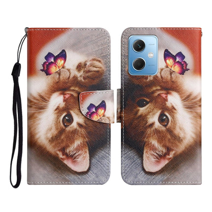 Colored Drawing Pattern Flip Leather Phone Case, For Xiaomi Redmi Note 12 5G Global/Poco X5