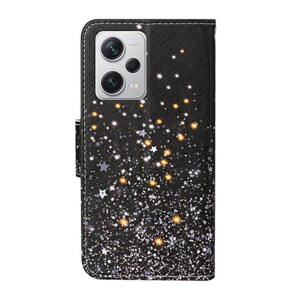Colored Drawing Pattern Flip Leather Phone Case, For Xiaomi Redmi Note 12 Pro 5G/Poco X5 Pro