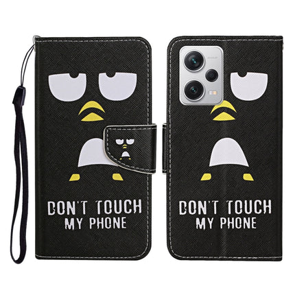 Colored Drawing Pattern Flip Leather Phone Case, For Xiaomi Redmi Note 12 Pro 5G/Poco X5 Pro