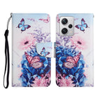 For Xiaomi Redmi Note 12 Pro 5G/Poco X5 Pro / Purple Butterfly