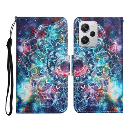 Colored Drawing Pattern Flip Leather Phone Case, For Xiaomi Redmi Note 12 Pro 5G/Poco X5 Pro