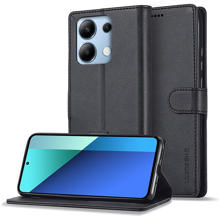 LC.IMEEKE Calf Texture Leather Phone Case, For Xiaomi Redmi A3, For Xiaomi Redmi Note 13 Pro 4G, For Xiaomi Redmi Note 13 4G, For Xiaomi Redmi 13C 4G/5G/Poco C65
