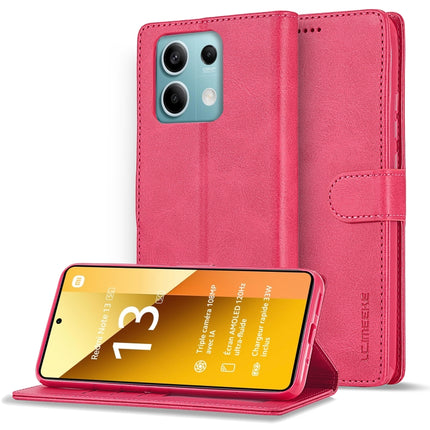 LC.IMEEKE Calf Texture Leather Phone Case, For Xiaomi Poco X6 Pro, For Xiaomi Redmi Note 13 5G, For Xiaomi Redmi Note 13 Pro+, For Xiaomi Redmi Note 13 Pro 5G