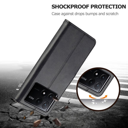 LC.IMEEKE Calf Texture Leather Phone Case, For Xiaomi Poco X6 Pro, For Xiaomi Redmi Note 13 5G, For Xiaomi Redmi Note 13 Pro+, For Xiaomi Redmi Note 13 Pro 5G