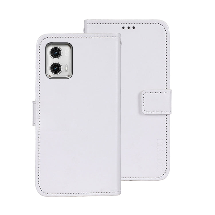 idewei Crazy Horse Texture Leather Phone Case with Holder, For T-Mobile REVVL 6 5G, For Motorola Moto G23/G13, For Motorola Moto G73