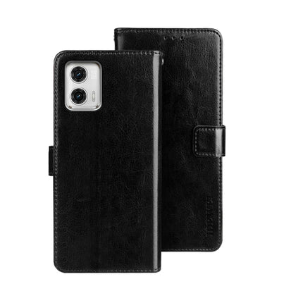 idewei Crazy Horse Texture Leather Phone Case with Holder