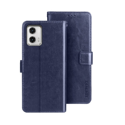 idewei Crazy Horse Texture Leather Phone Case with Holder