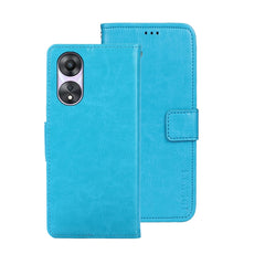idewei Crazy Horse Texture Leather Phone Case with Holder