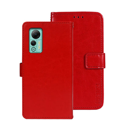 idewei Crazy Horse Texture Leather Phone Case with Holder