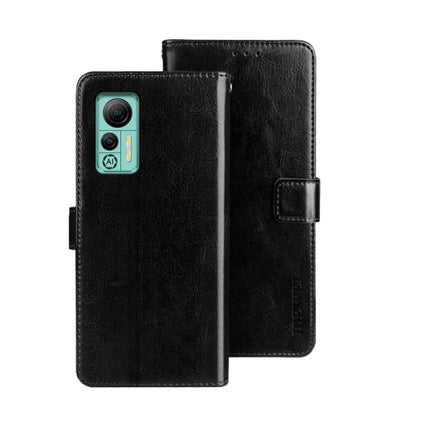 idewei Crazy Horse Texture Leather Phone Case with Holder