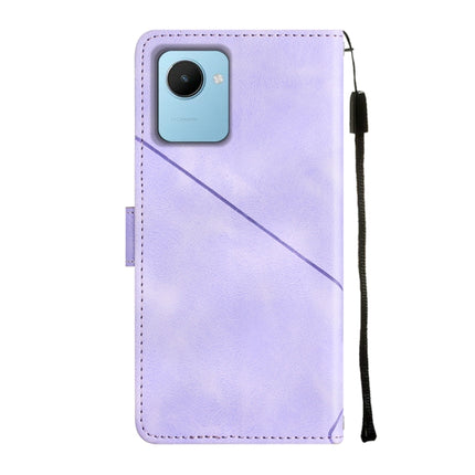 Skin-feel Embossed Leather Phone Case, For Realme C30s, For Xiaomi Redmi Note 12 4G Global, For Samsung Galaxy Note8, For Samsung Galaxy Note9