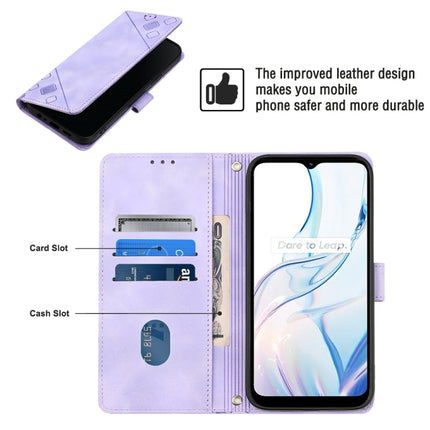 Skin-feel Embossed Leather Phone Case, For Realme C30s, For Xiaomi Redmi Note 12 4G Global, For Samsung Galaxy Note8, For Samsung Galaxy Note9