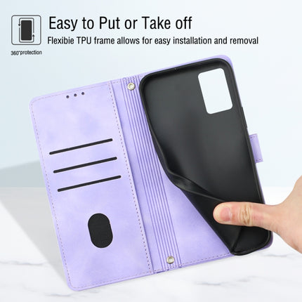Skin-feel Embossed Leather Phone Case, For Realme C30s, For Xiaomi Redmi Note 12 4G Global, For Samsung Galaxy Note8, For Samsung Galaxy Note9