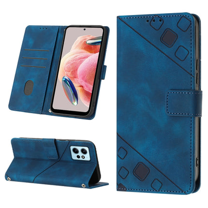 Skin-feel Embossed Leather Phone Case, For Realme C30s, For Xiaomi Redmi Note 12 4G Global, For Samsung Galaxy Note8, For Samsung Galaxy Note9