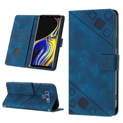 Skin-feel Embossed Leather Phone Case, For Realme C30s, For Xiaomi Redmi Note 12 4G Global, For Samsung Galaxy Note8, For Samsung Galaxy Note9