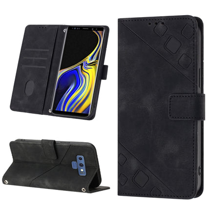 Skin-feel Embossed Leather Phone Case, For Realme C30s, For Xiaomi Redmi Note 12 4G Global, For Samsung Galaxy Note8, For Samsung Galaxy Note9