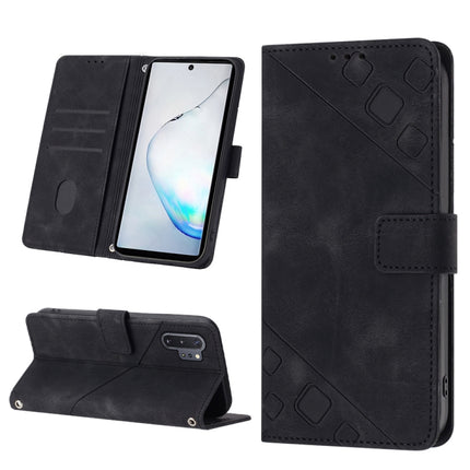 Skin-feel Embossed Leather Phone Case, For Samsung Galaxy Note10 Pro / Note10 Pro 5G / Note10+, For Samsung Galaxy Note10 / Note10 5G, For Samsung Galaxy Note20, For Samsung Galaxy Note20 Ultra