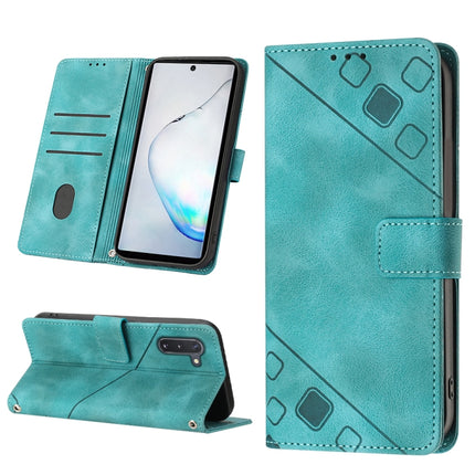 Skin-feel Embossed Leather Phone Case, For Samsung Galaxy Note10 Pro / Note10 Pro 5G / Note10+, For Samsung Galaxy Note10 / Note10 5G, For Samsung Galaxy Note20, For Samsung Galaxy Note20 Ultra